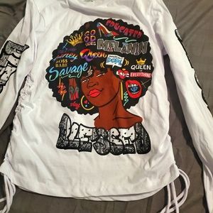 Long sleeve Tee Afro